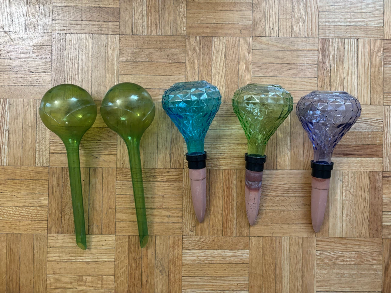 Set of 5 Plant Watering Globes
