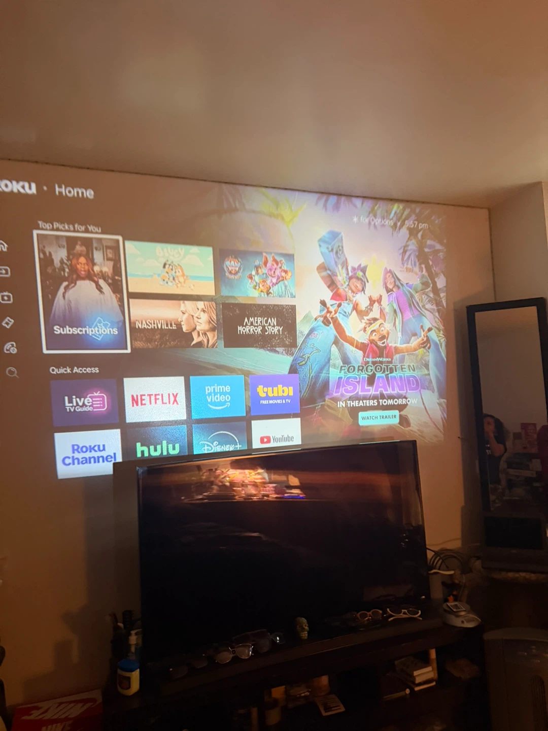 Portable Home Projector