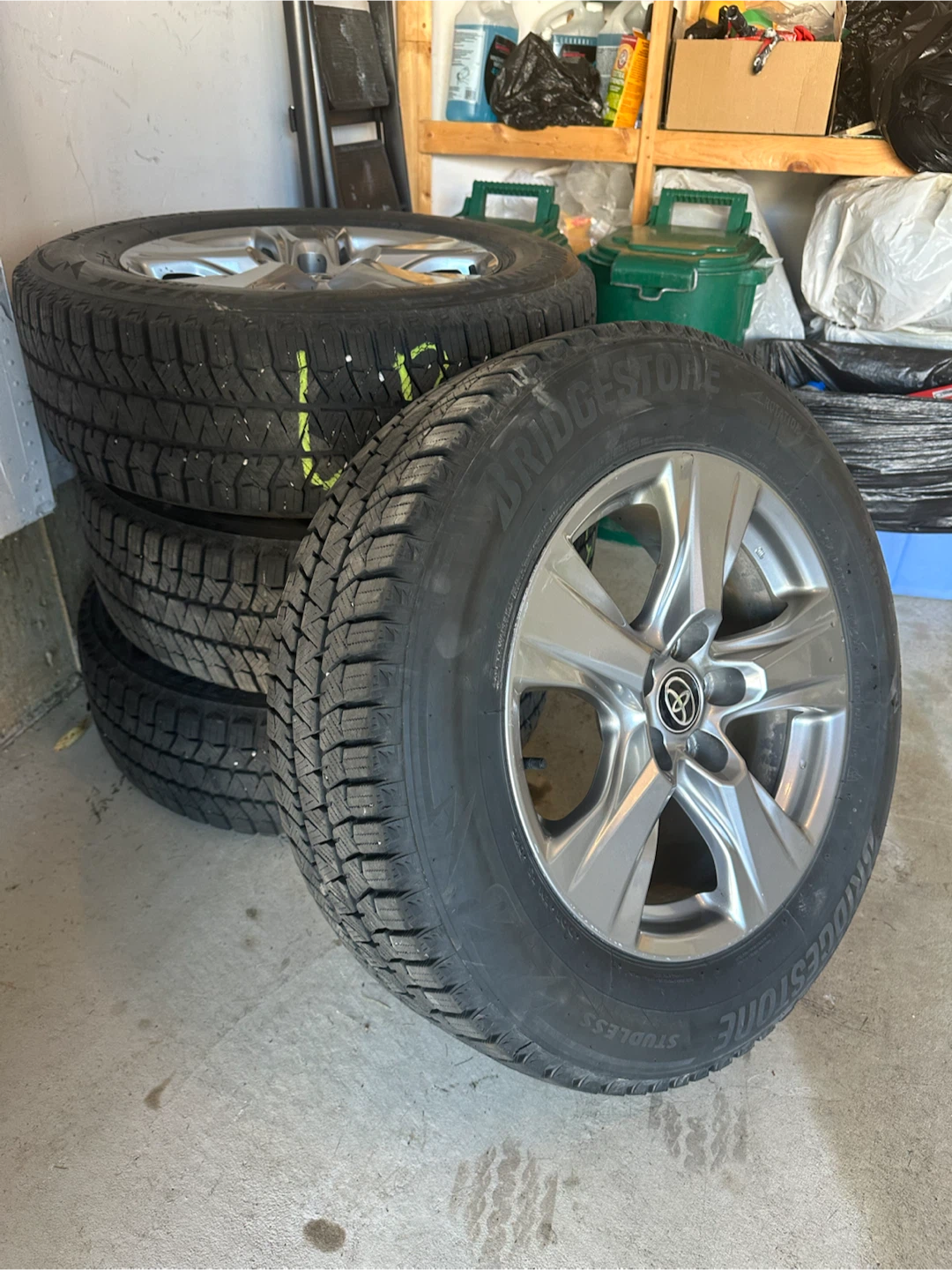 2024 Toyota RAV4 Winter Tires + Alloy Rims | Bridgestone - photo 5