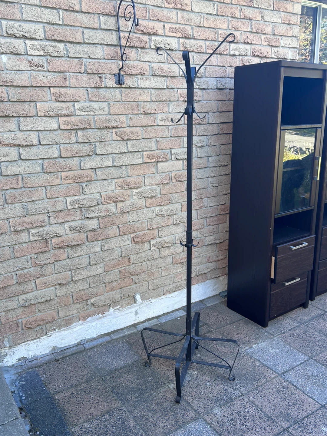 Metal Standing Coat Rack