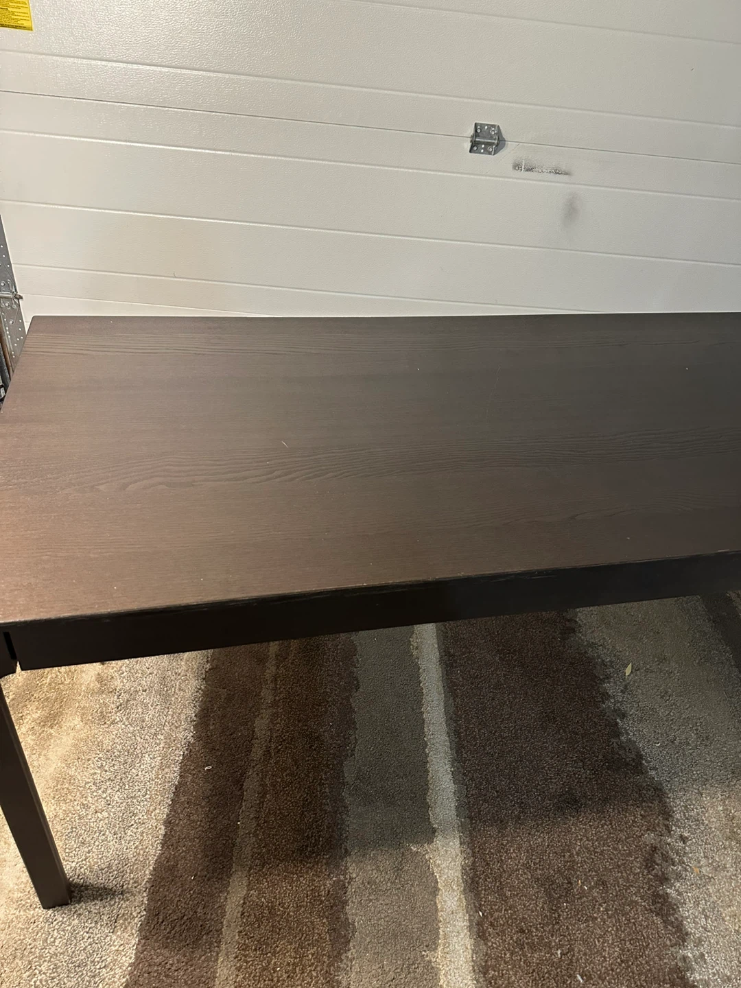 Dark Brown Extendable Dining Table