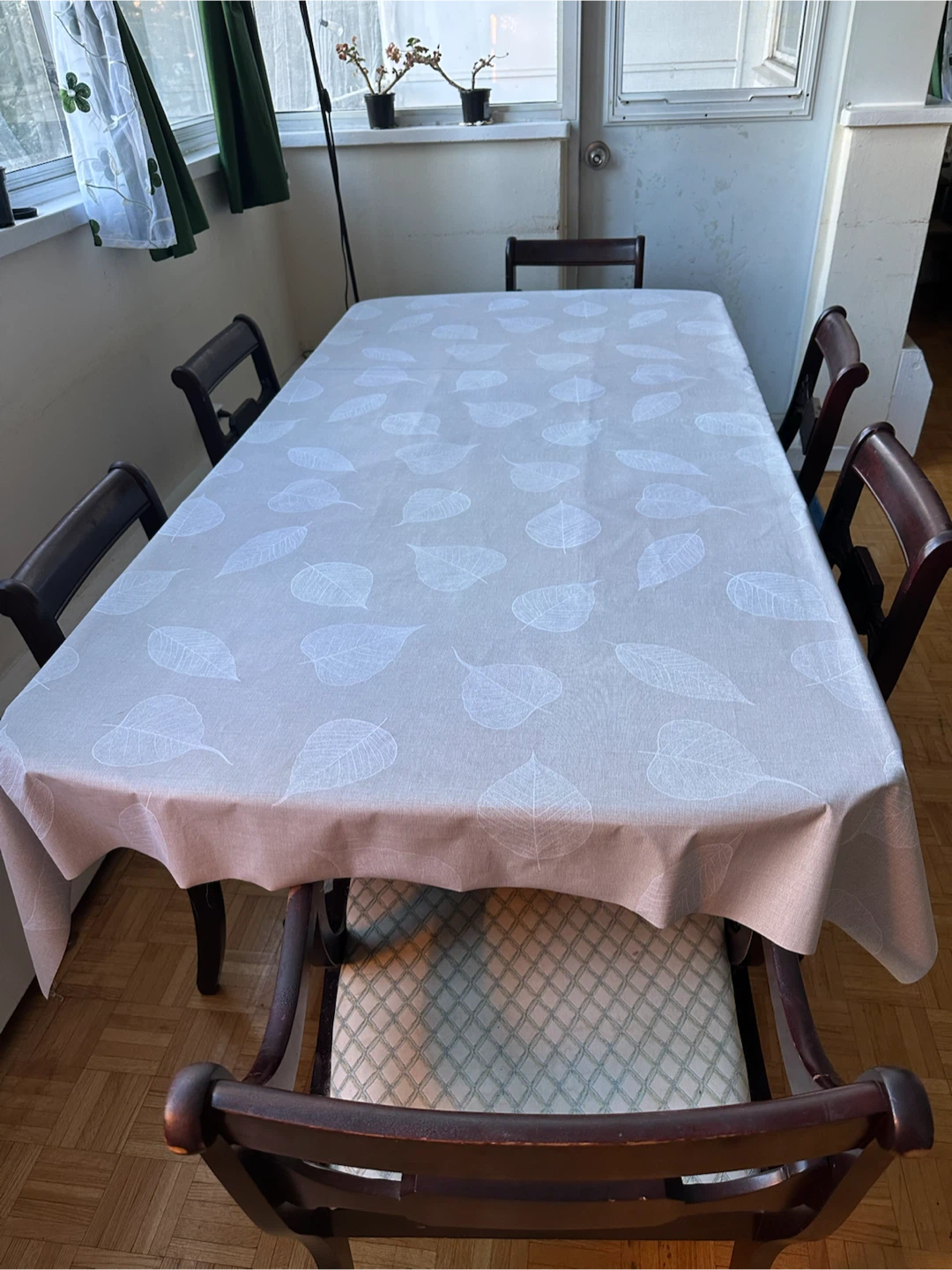 Vintage Dining Table + 6 Chairs – Solid Wood Set - photo 3