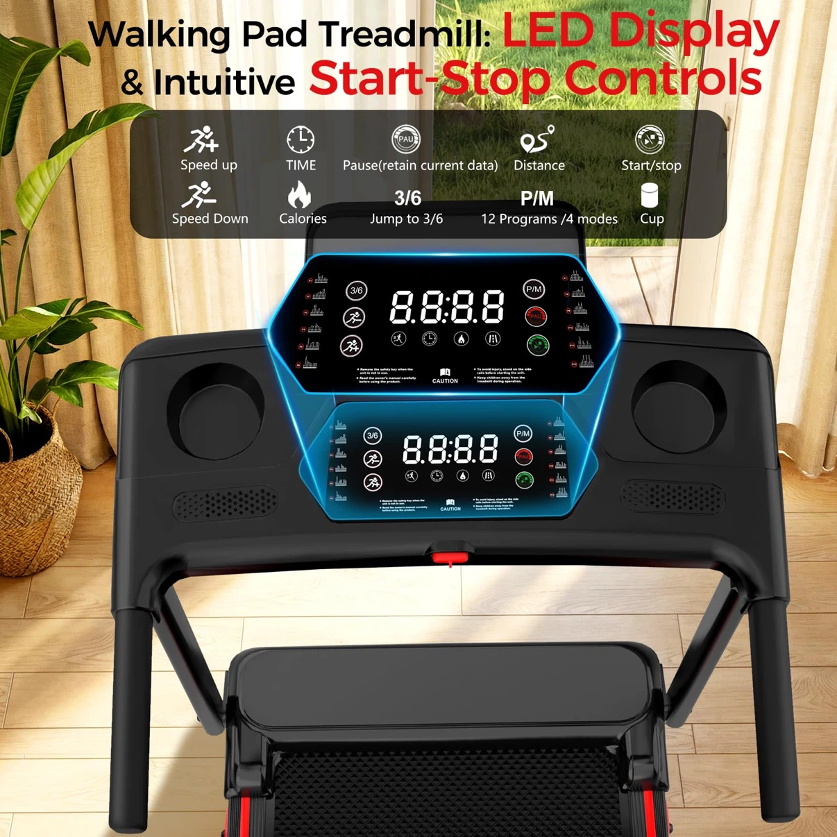 Walking Pad withIncline and Handle - photo 4