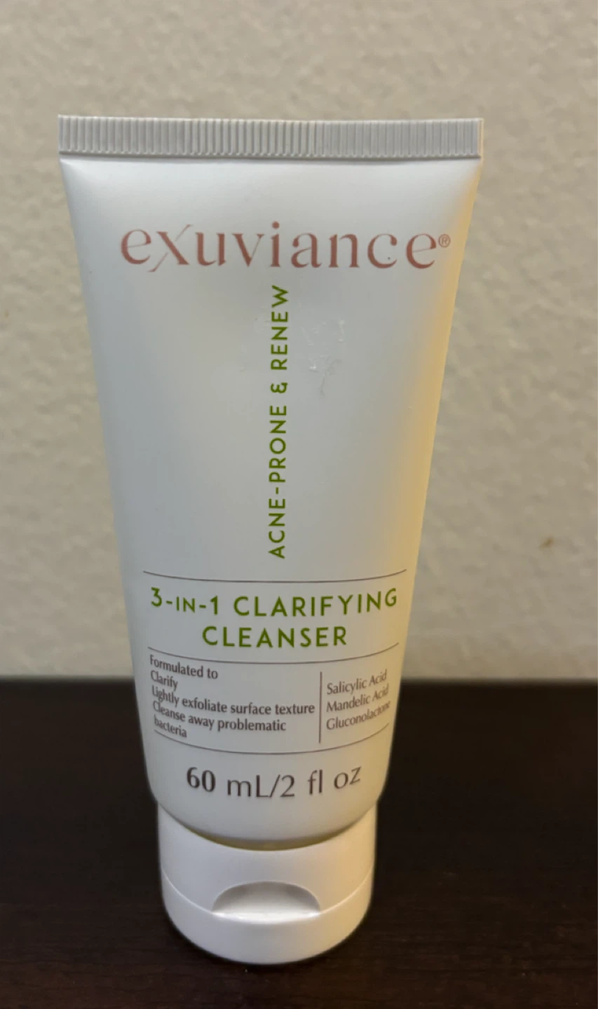 NEW-Exuviance Acne-Prone & Renew 3-in-1 Clarifying Cleanser