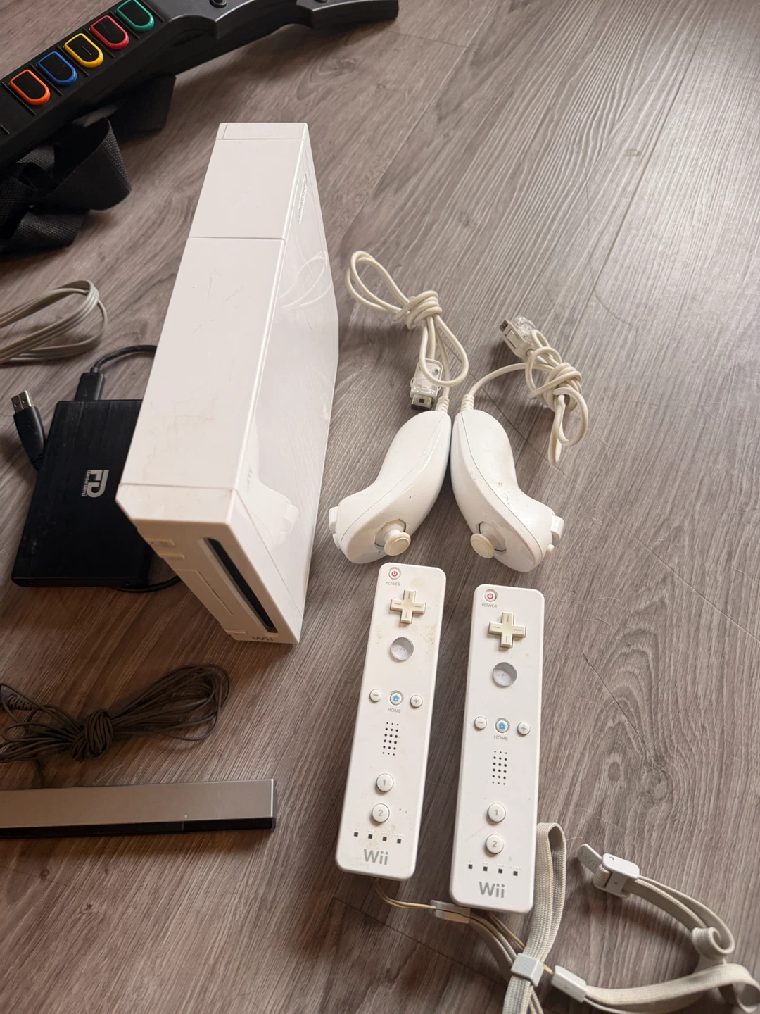 Nintendo Wii Console Bundle with Two Guitars - photo 4