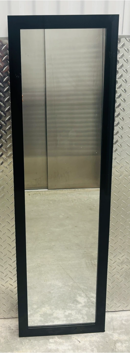Black Full-Length Wall Mirror - photo 2