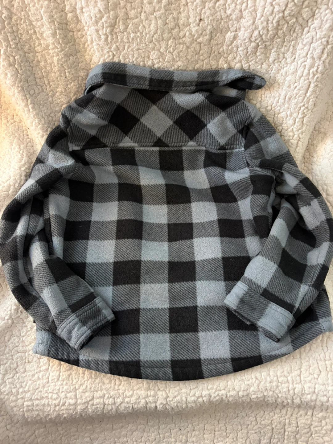 Eddie Bauer Kids Sherpa-Lined Plaid Shirt Jacket - photo 3