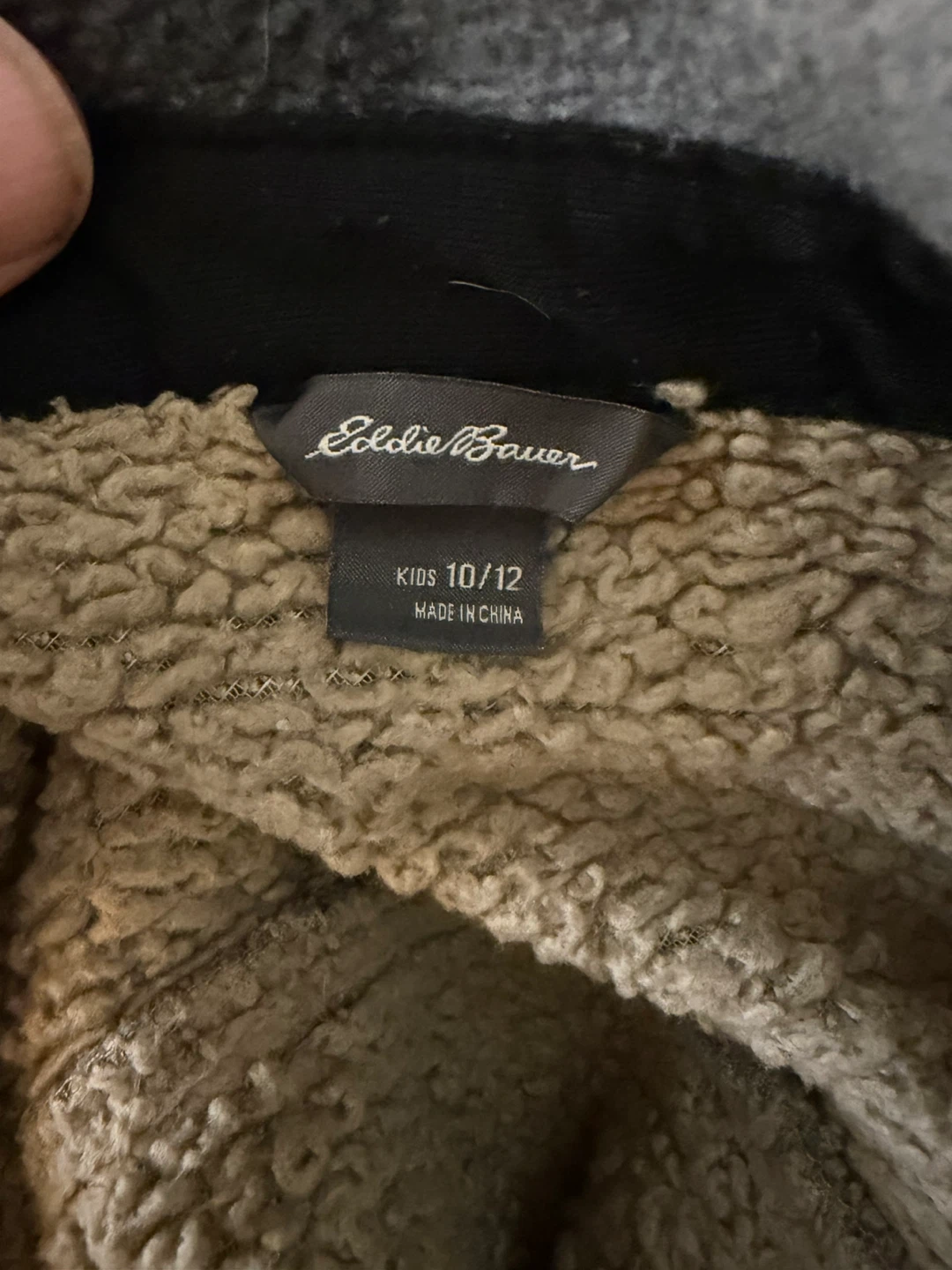 Eddie Bauer Kids Sherpa-Lined Plaid Shirt Jacket - photo 4