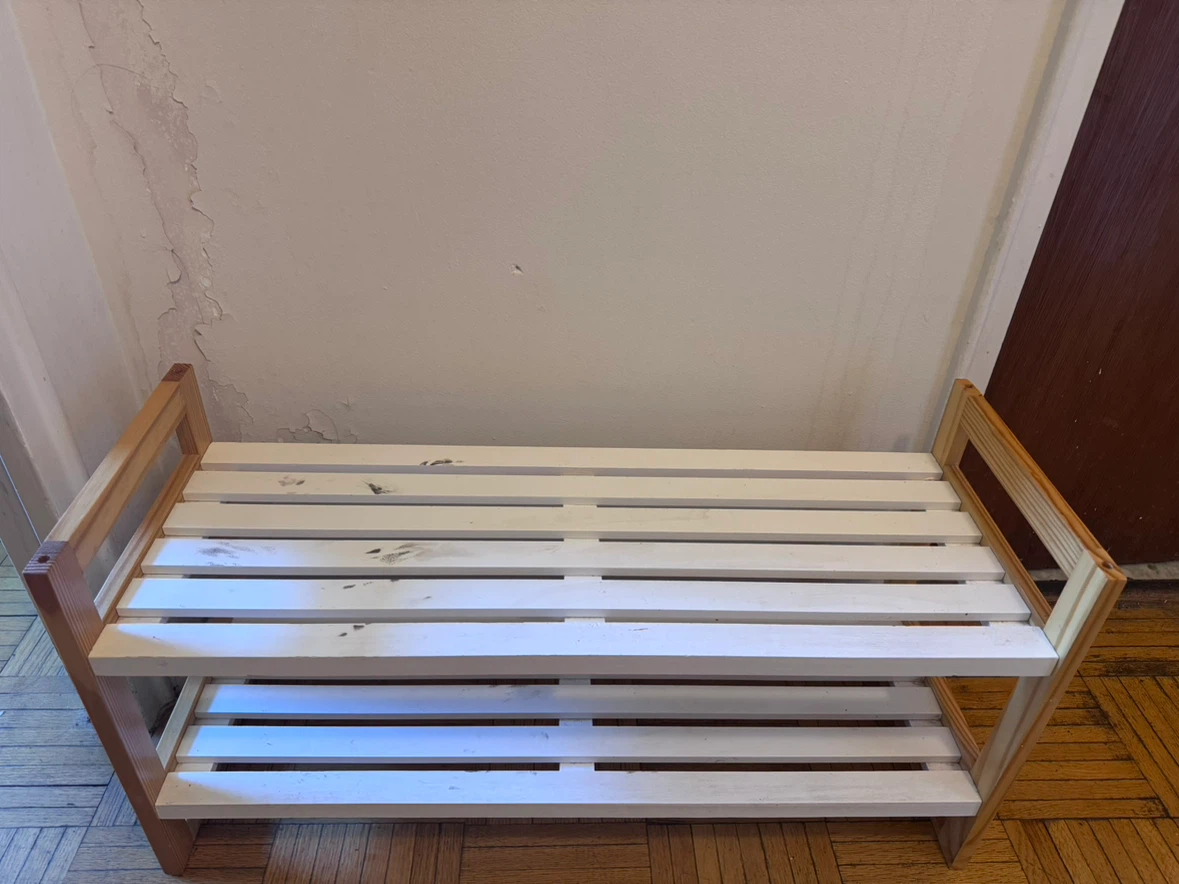 Wooden Shoe Rack - photo 2