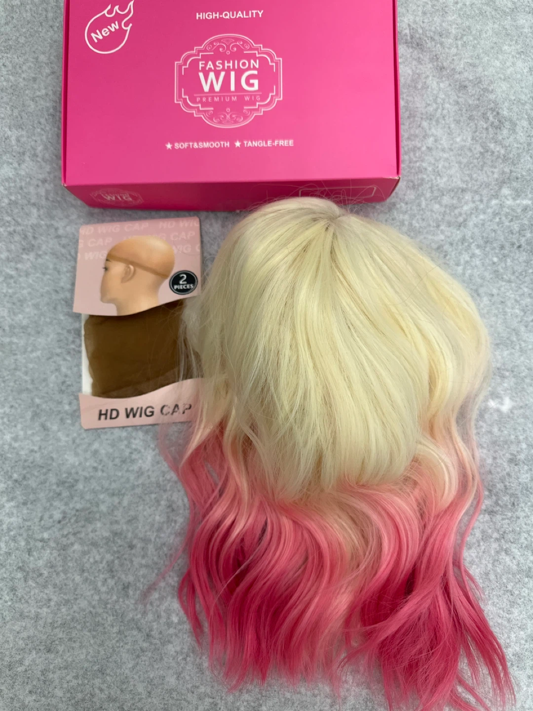 Fashion Wig with HD Wig Cap