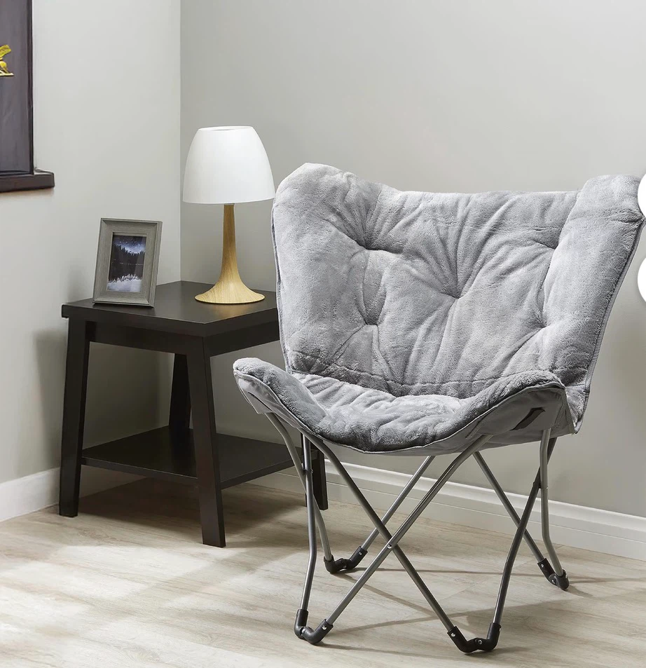 Butterfly Chair in Grey - photo 2