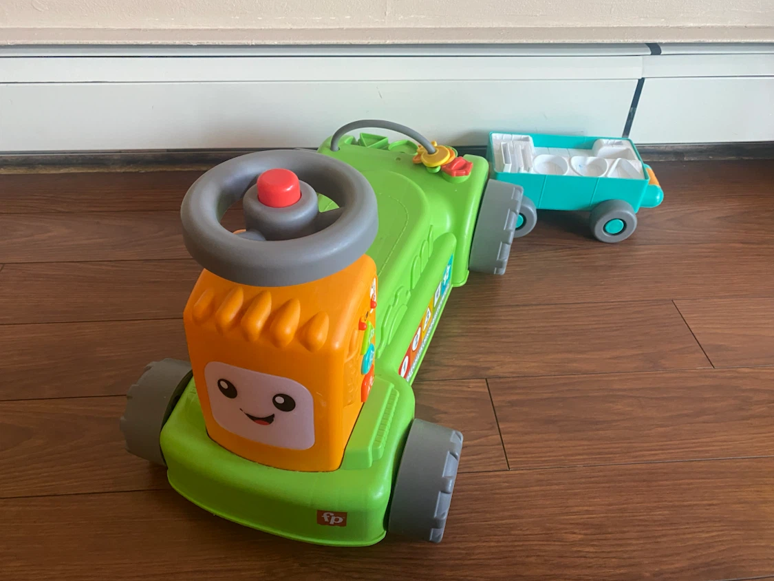 Fisher-Price Ride-On Lawn Mower