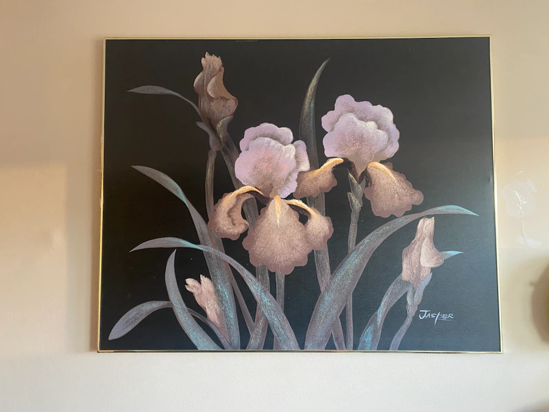 Vintage Floral Painting by Jasper - photo 2
