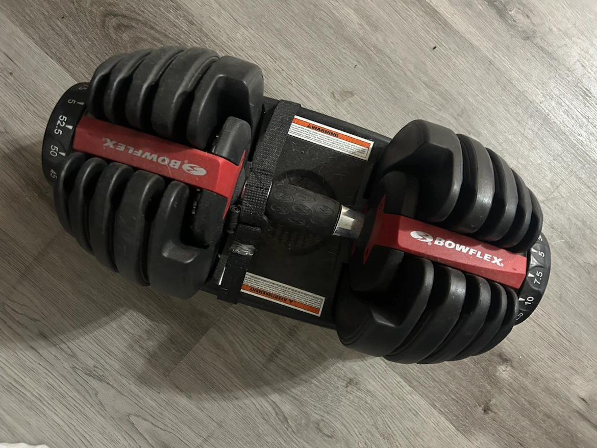 Bowflex SelectTech 552 Adjustable Dumbbell (Single) – $150