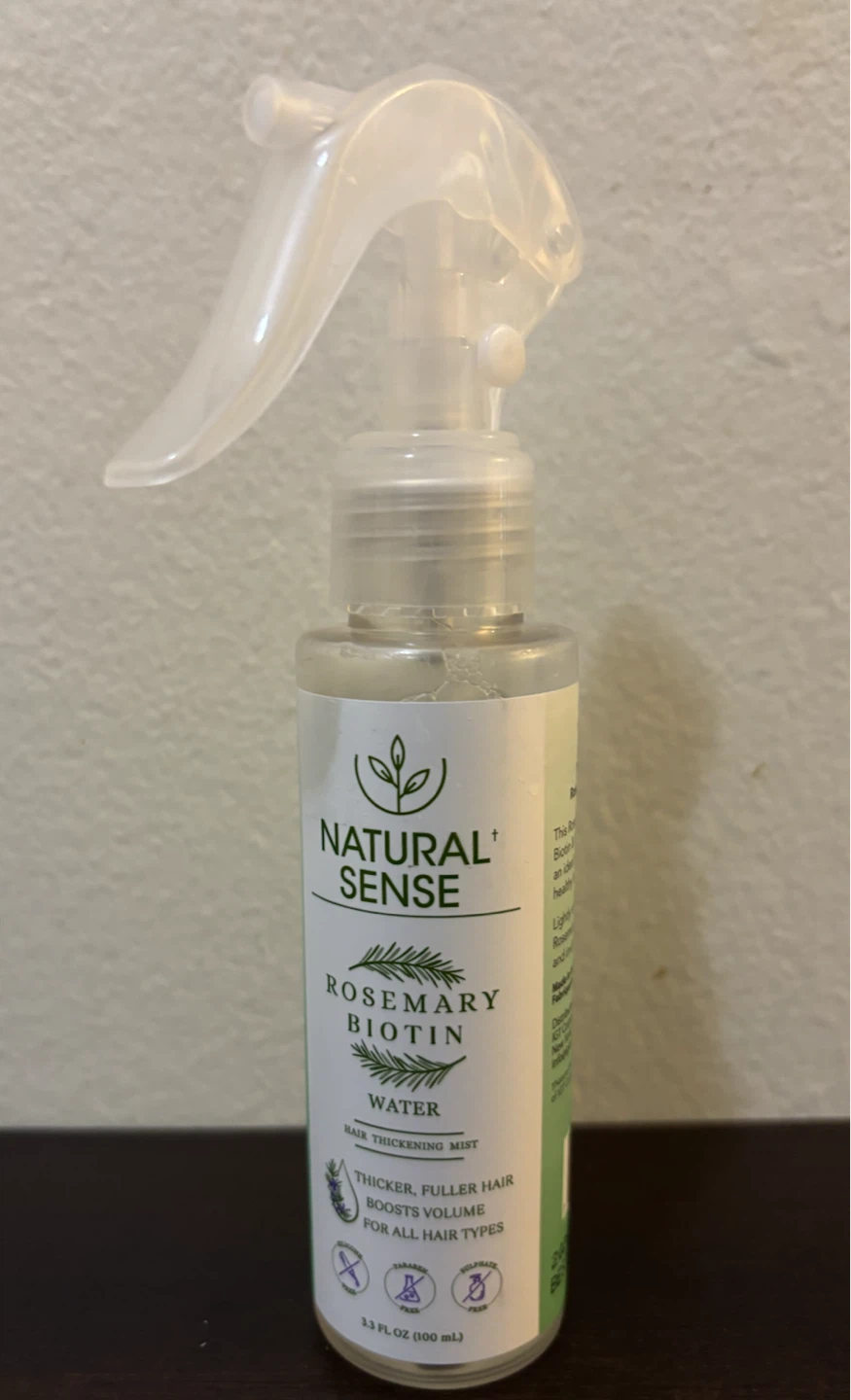 NEW-Natural Sense Rosemary Biotin Hair Thickening Mist