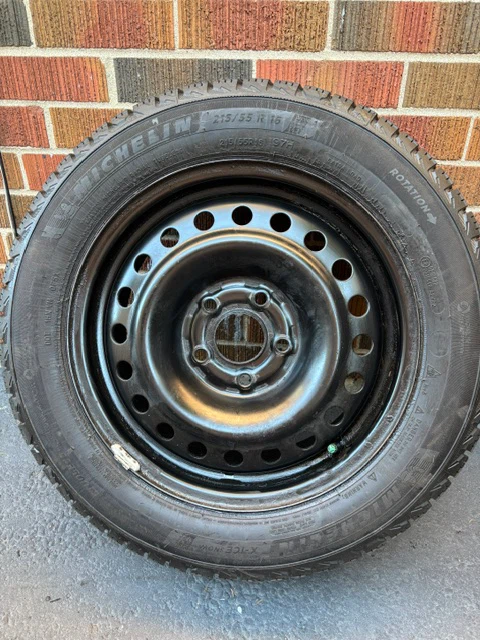 Set of 4 Michelin Winter Tires 215/55R16