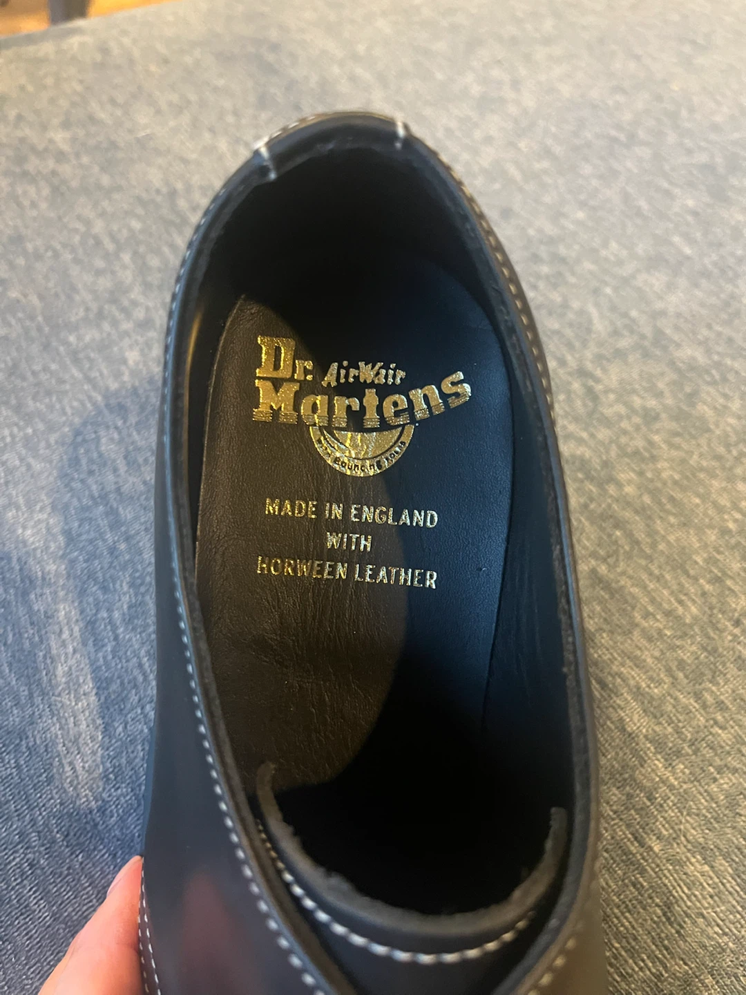 Dr. Martens 1461 Horween Leather Shoes Black - photo 3