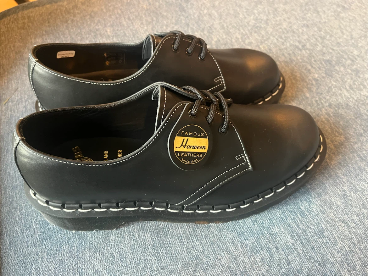 Dr. Martens 1461 Horween Leather Shoes Black - photo 4