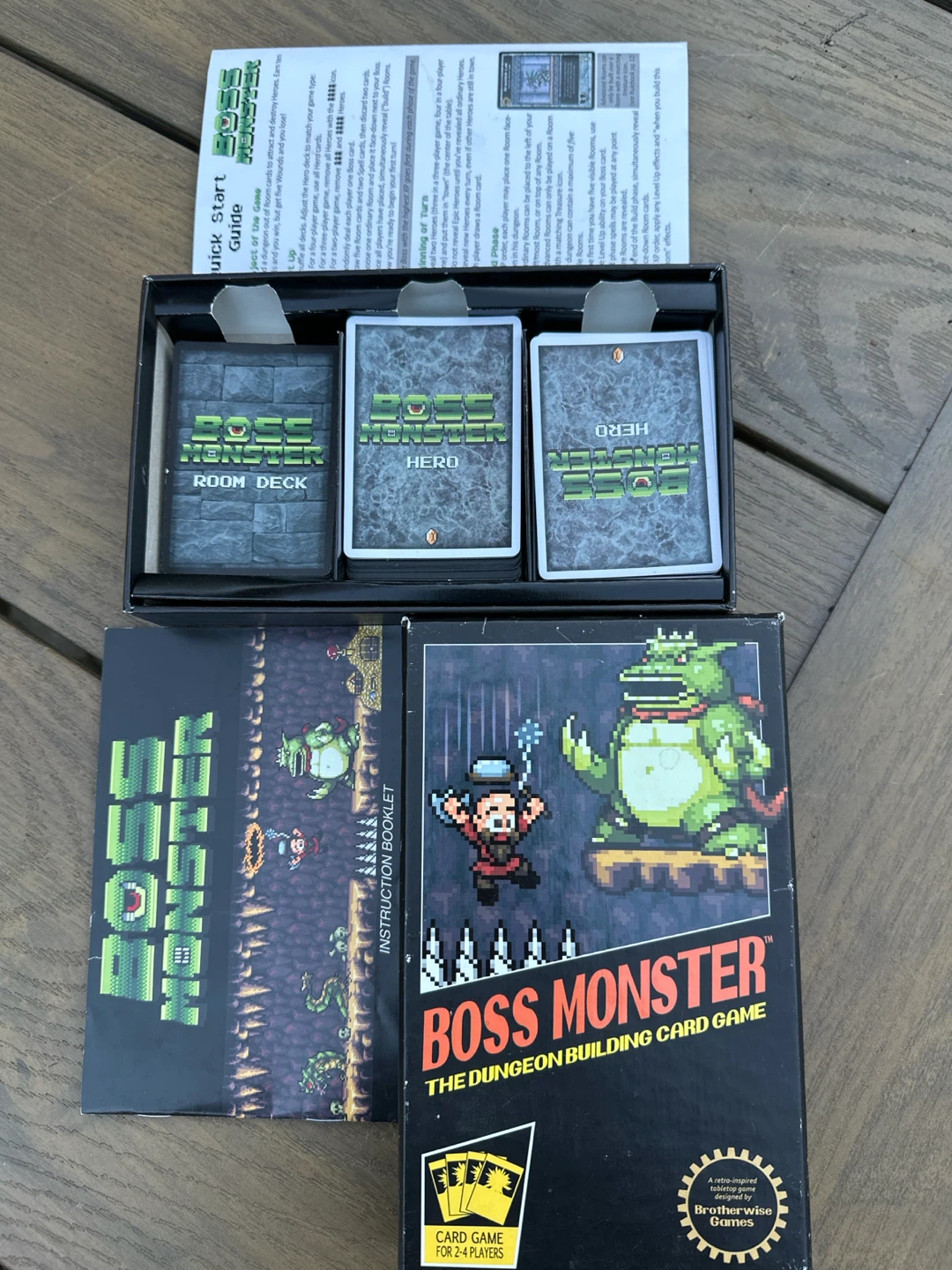 Boss Monster card game