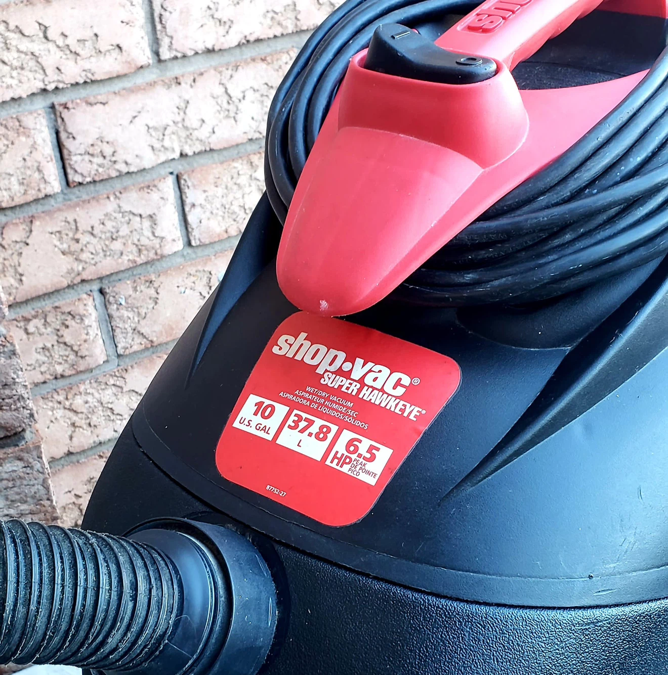 Shop-Vac Super Hawkeye 10 Gallon Wet/Dry Vacuum - photo 4