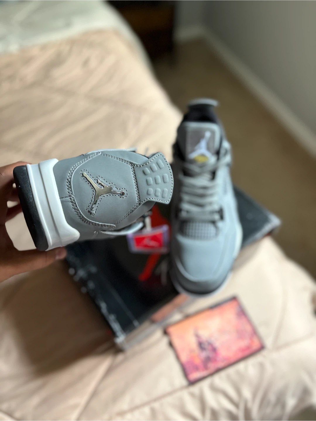 Air Jordan 4 Retro cool grey - photo 3