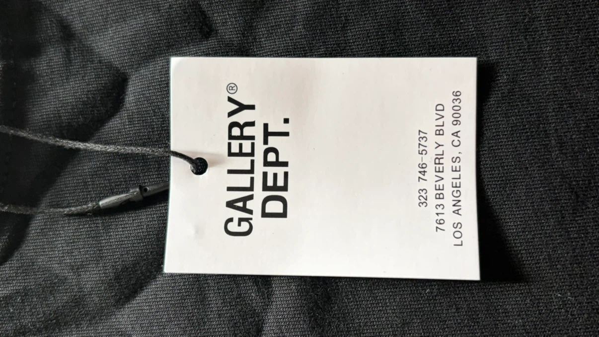 Gallery Dept. Black T-Shirt - photo 4