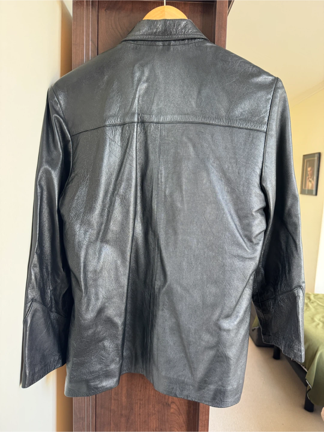 S size Sanur Leather Black Jacket - photo 2