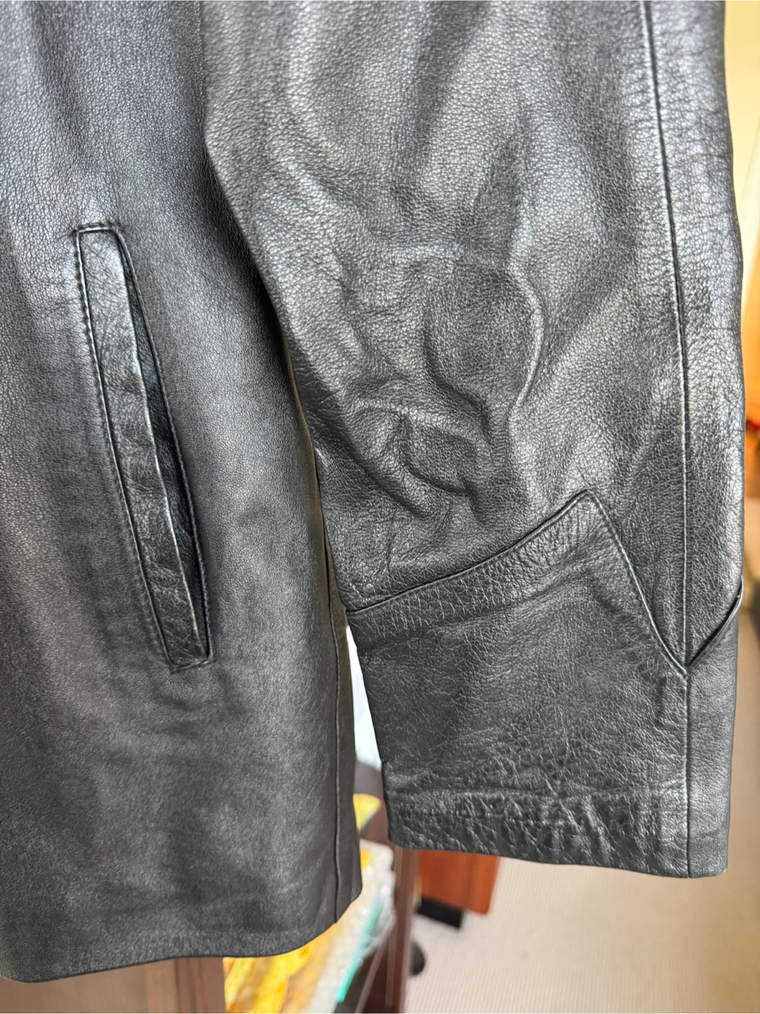 S size Sanur Leather Black Jacket - photo 3