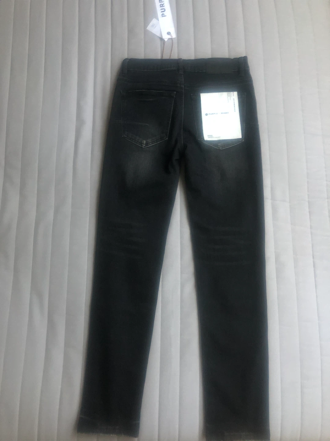 Black purple jeans size men’s 30 - photo 2