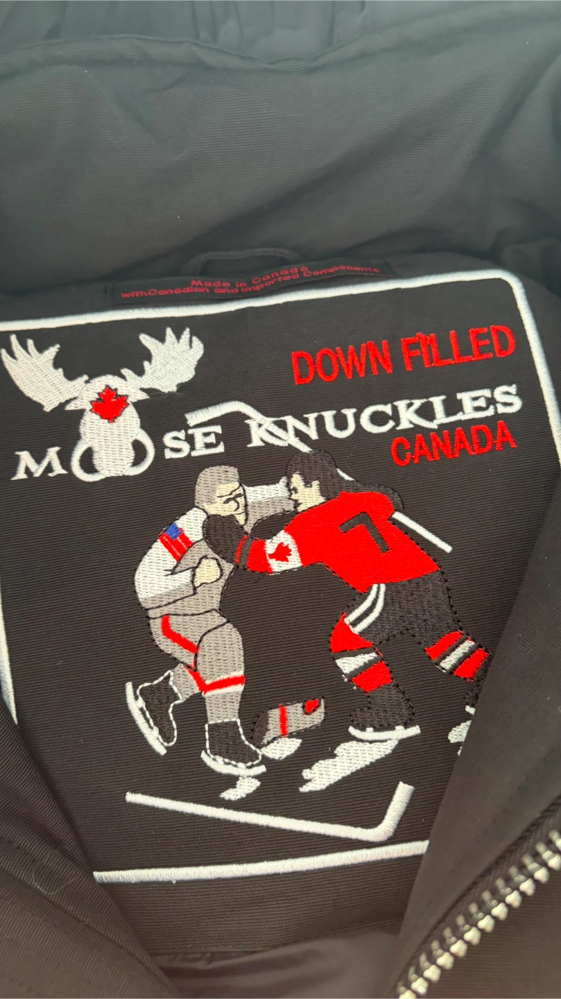 Moose Knuckles Down Filled Bomber Jacket - photo 2