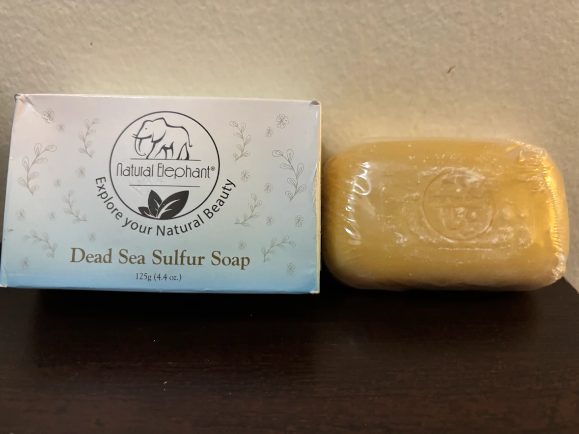 NEW-Natural Elephant Dead Sea Sulfur Soap