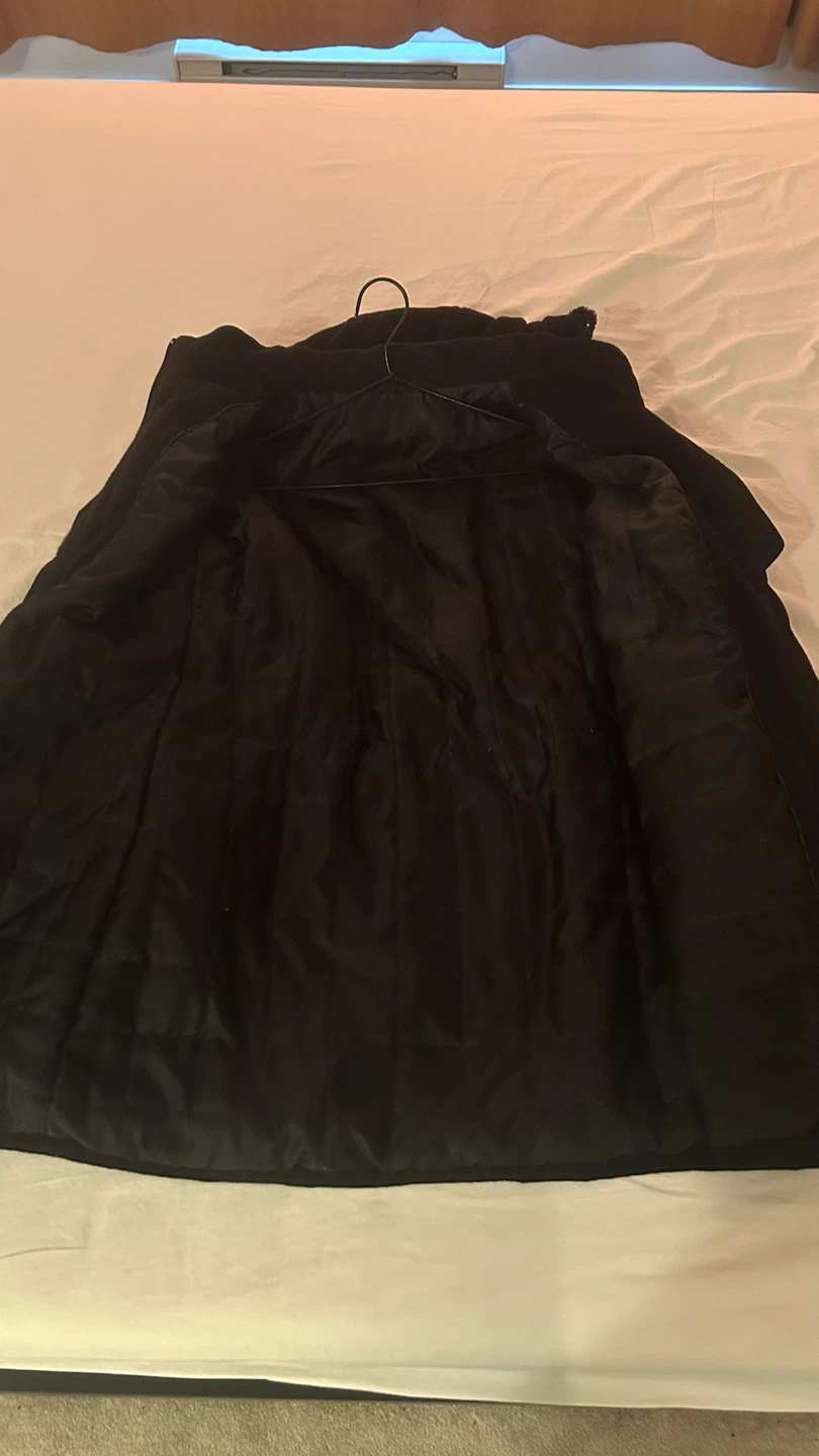 Black Winter Parka Coat - photo 3