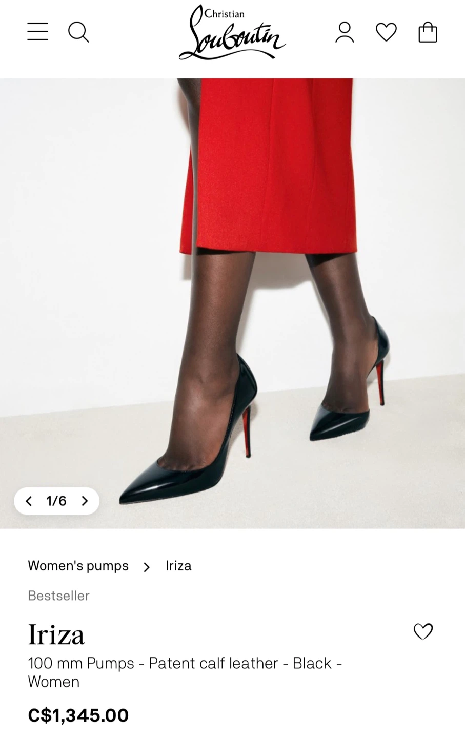 Christian Louboutin Iriza 100 Patent Leather Pumps - photo 3