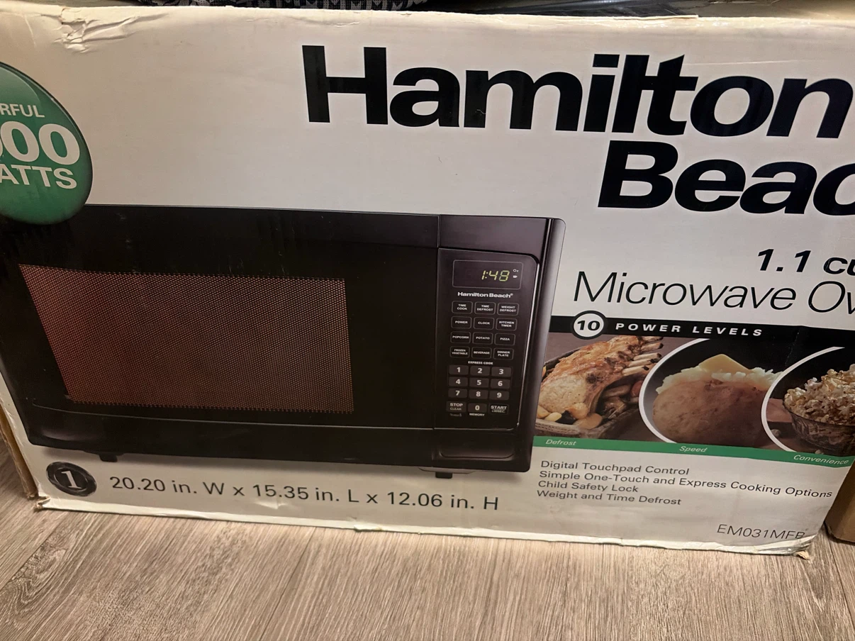 Hamilton Beach 1.1 cu. ft. Microwave Oven - photo 2