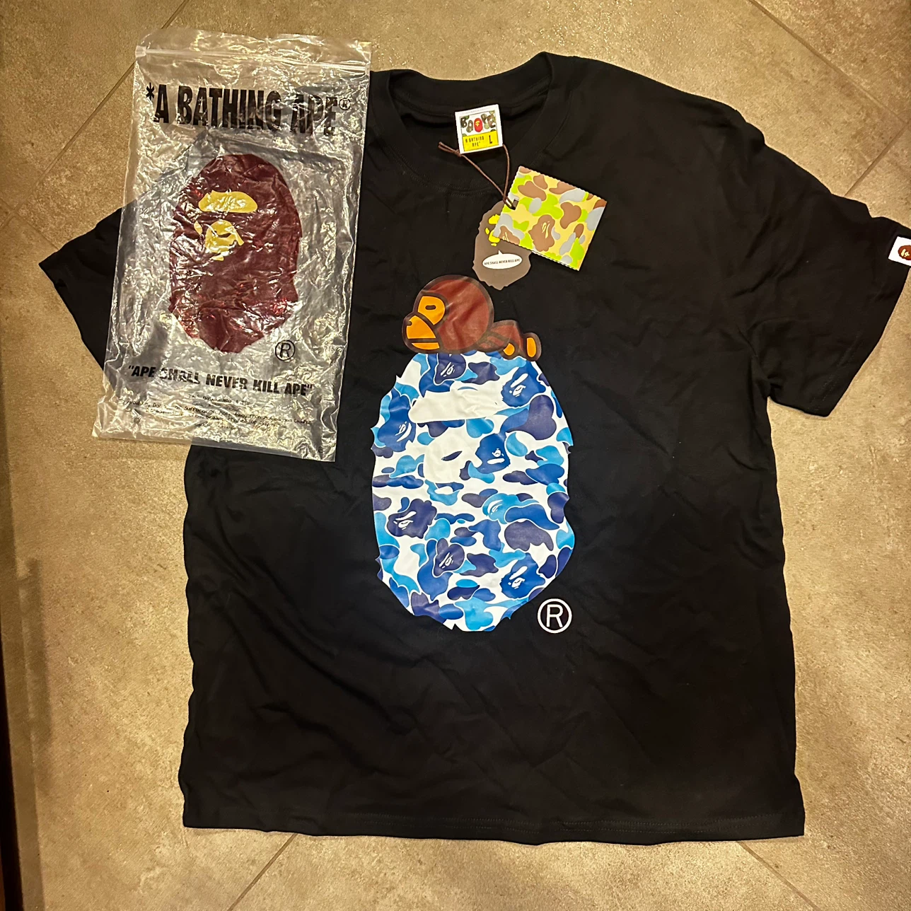 BAPE tee shirt