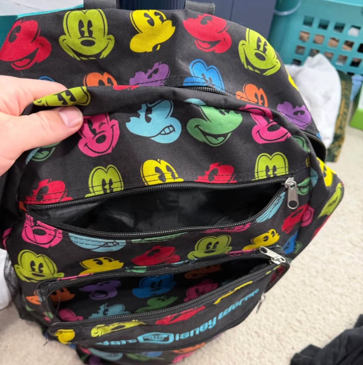 Walt Disney World Mickey Mouse Pattern Backpack - photo 3
