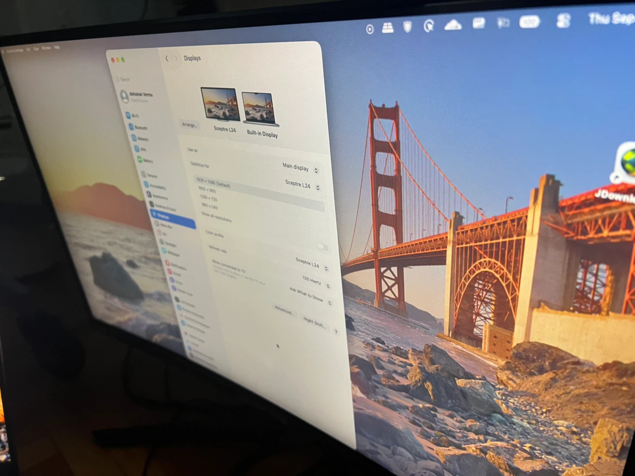 (Moving Sale) Curved Gaming Monitor 144Hz Sceptre L24 - photo 4