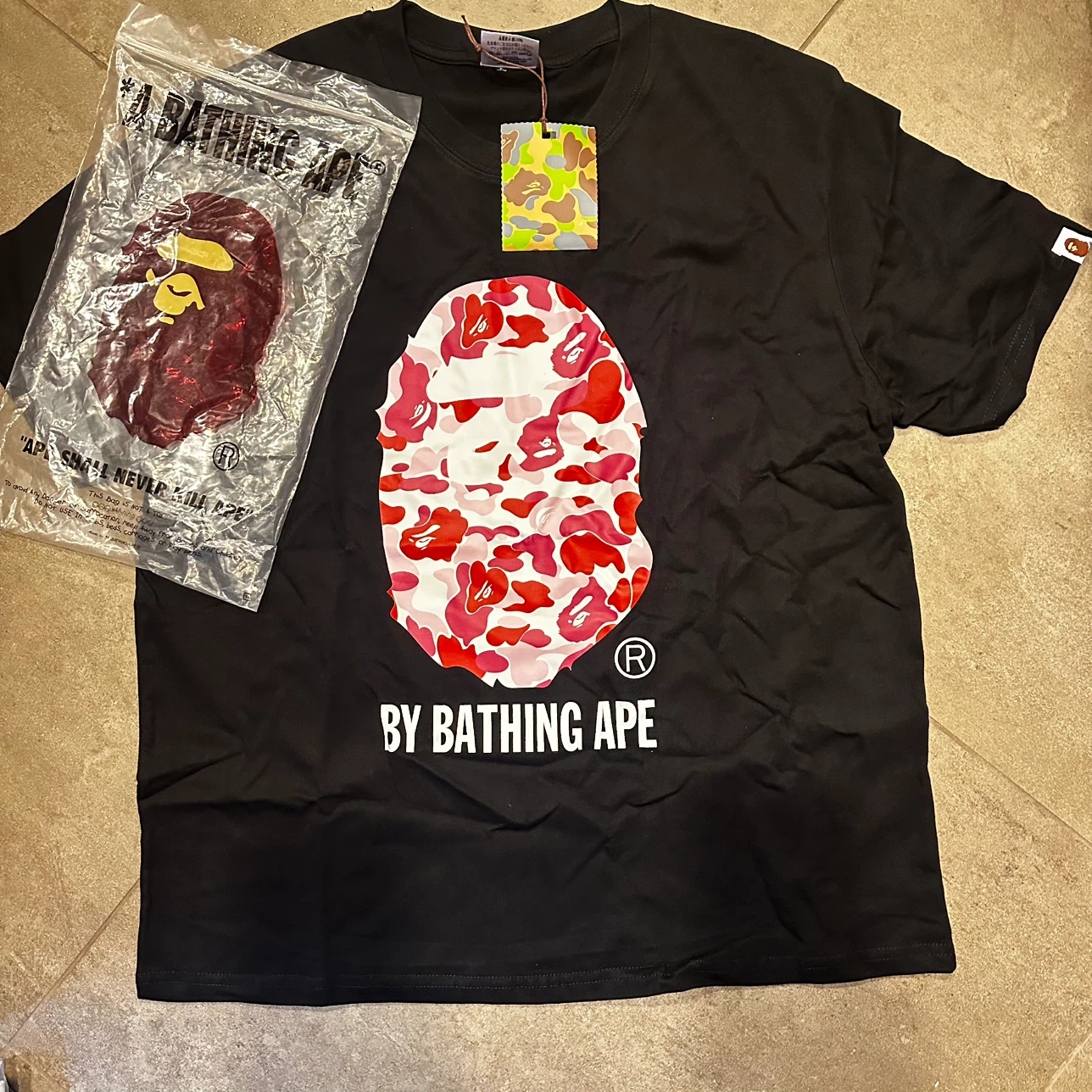 BAPE tee shirt