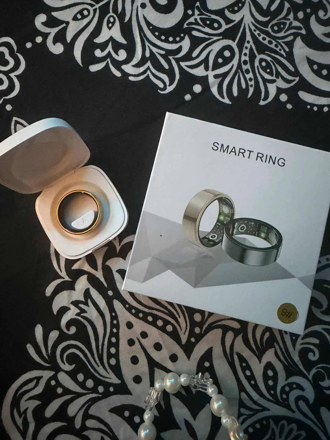 Gold Smart Health Ring size 9 - photo 2