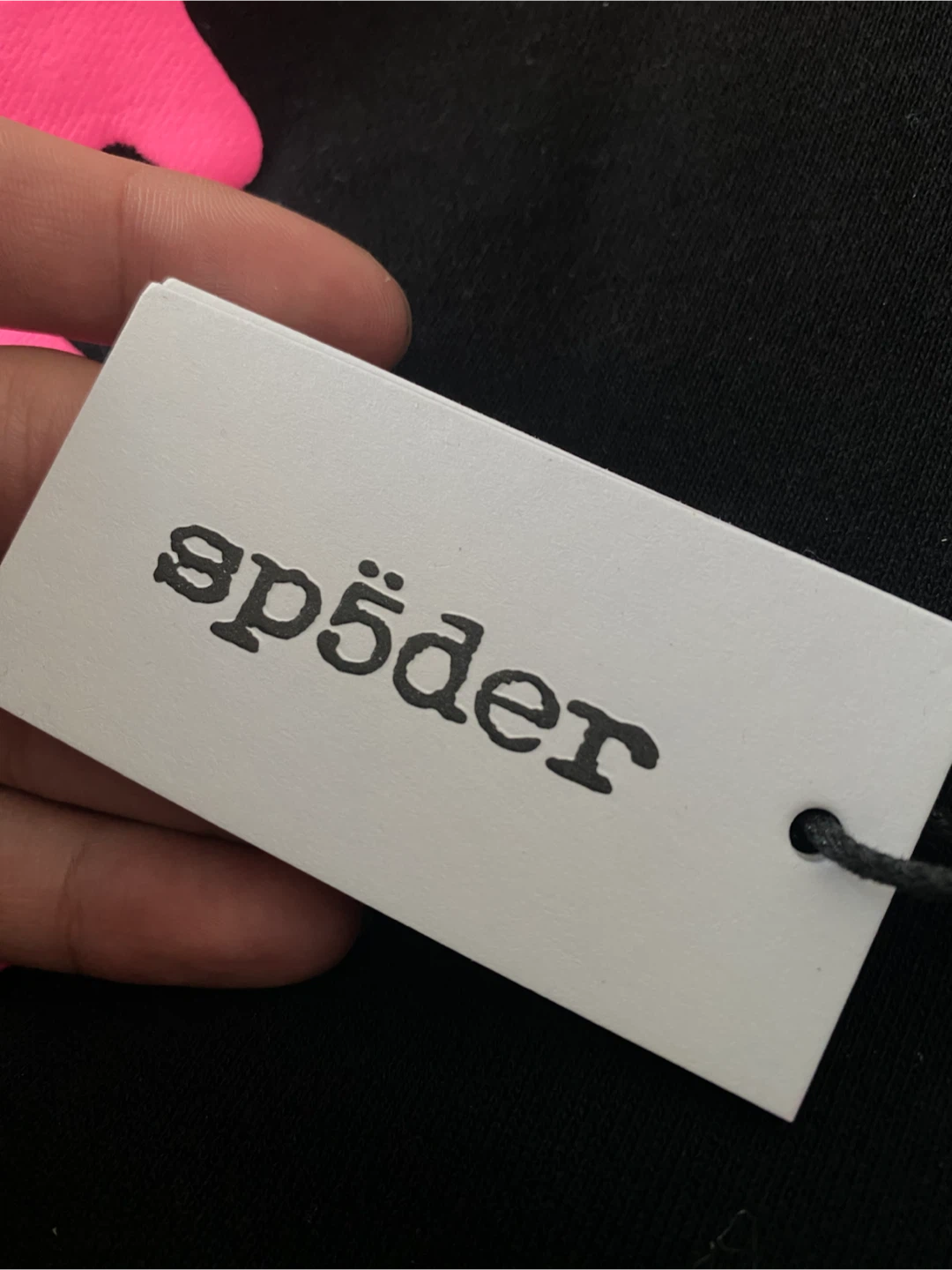 Sp5der Black Hoodie - photo 2