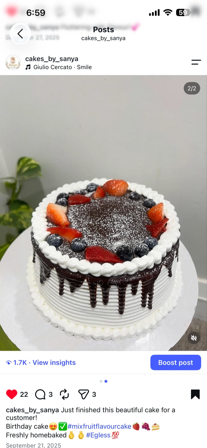Custom Home-Baked Cakes - photo 5