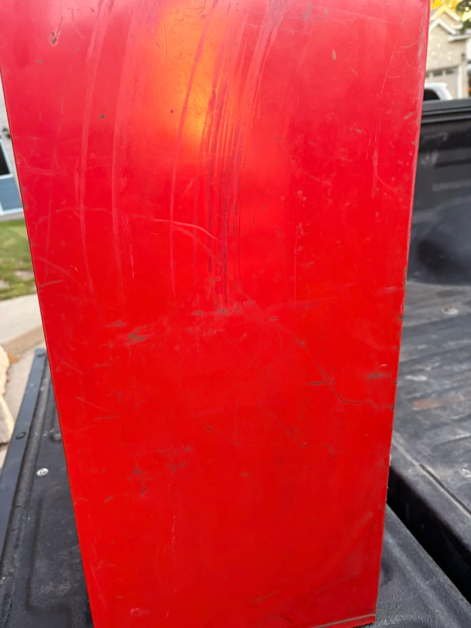 Mastercraft Red Metal Storage Cabinet - photo 3