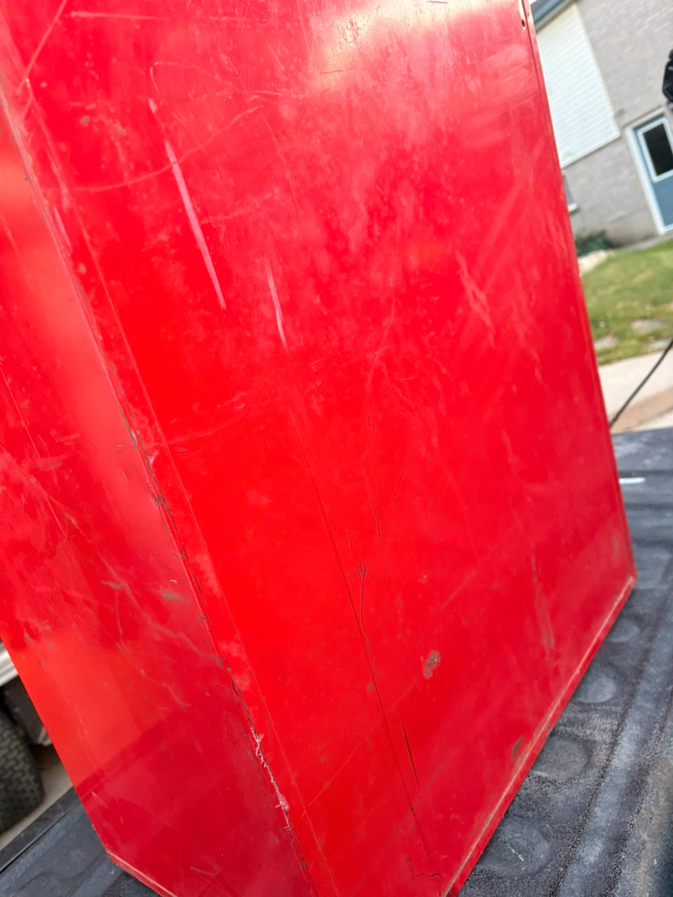 Mastercraft Red Metal Storage Cabinet - photo 4