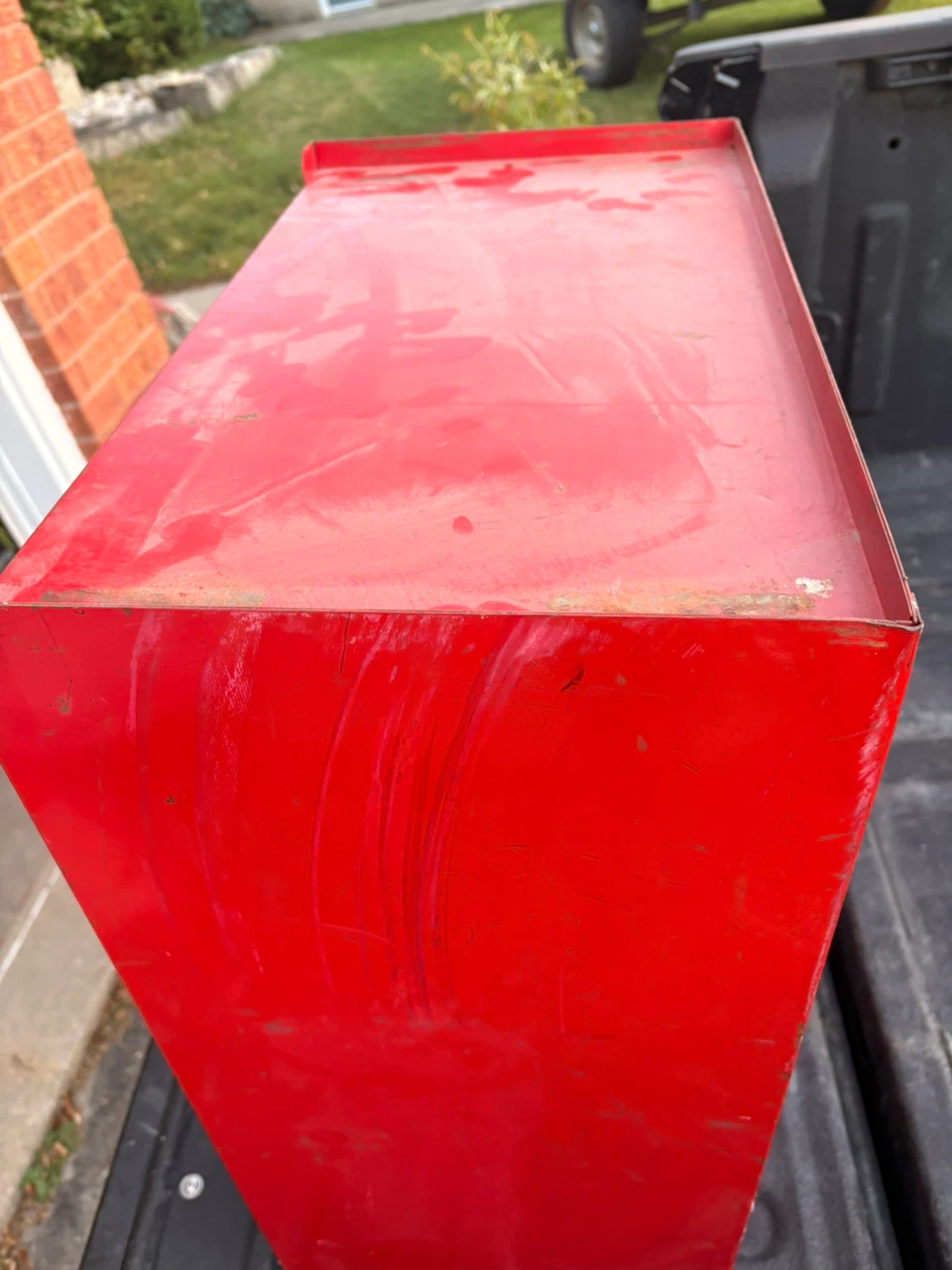 Mastercraft Red Metal Storage Cabinet - photo 5