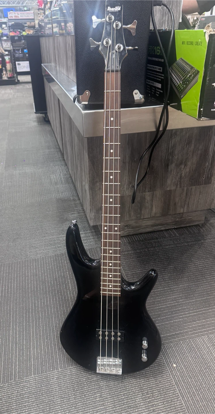 Ibanez Soundgear Black 4-String Bass Guitar