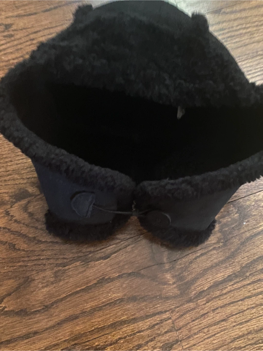 UGG Australia Black Shearling Trapper Hat - photo 3