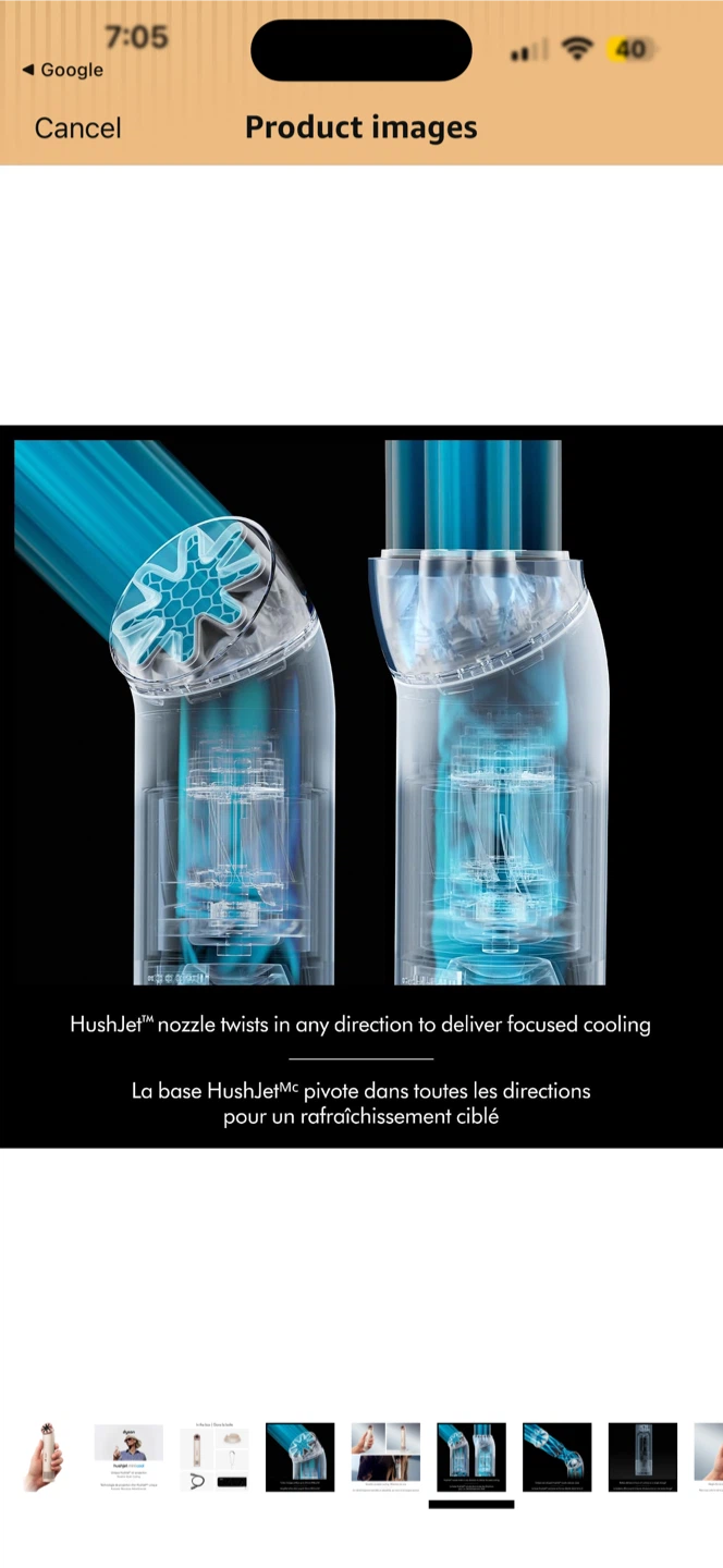Dyson Handheld Portable Fan - photo 4