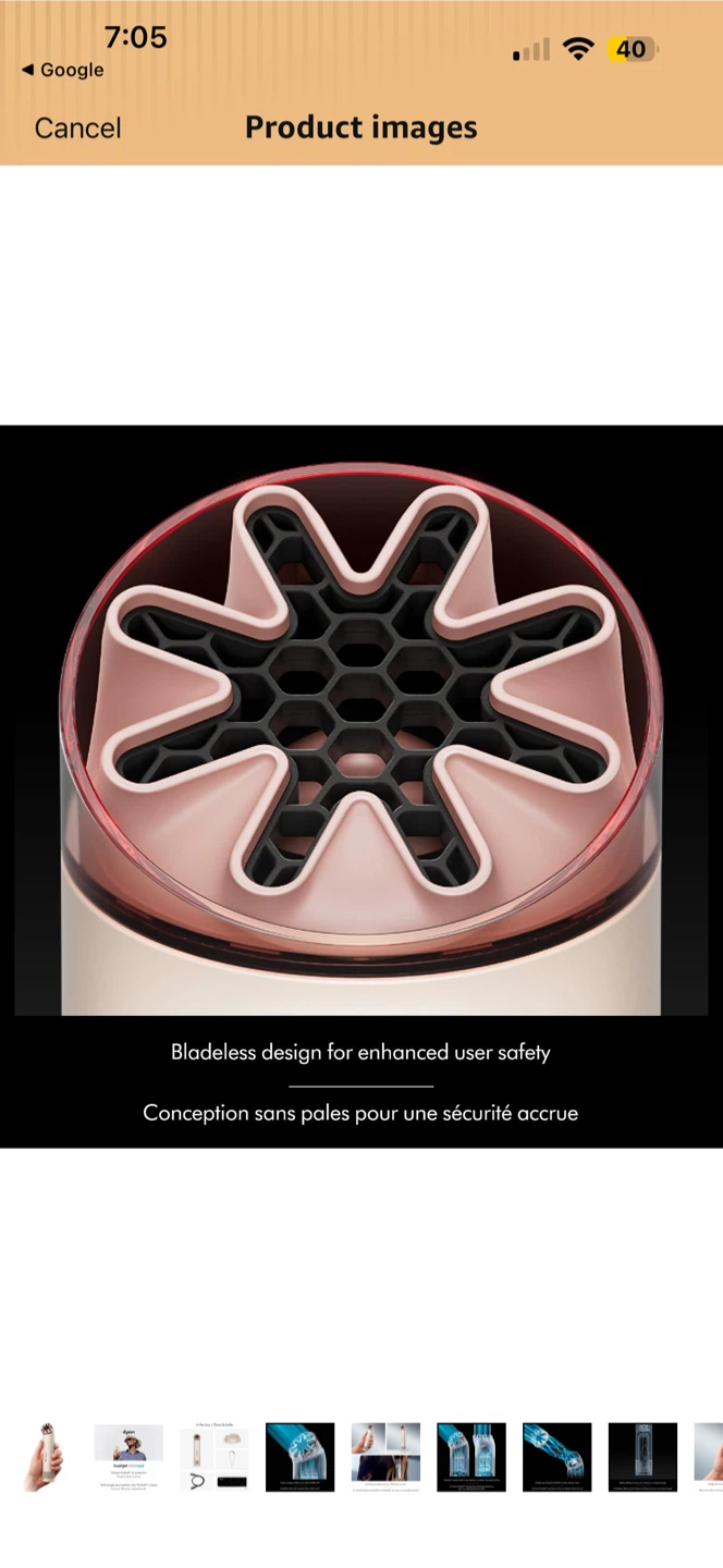 Dyson Handheld Portable Fan - photo 5