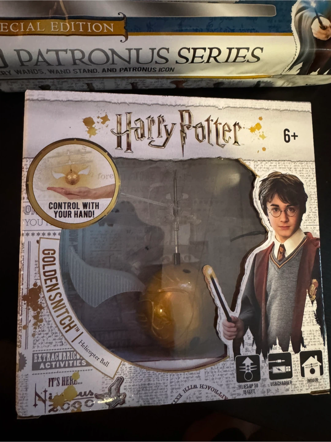 Harry Potter Golden Snitch Helicopter Ball