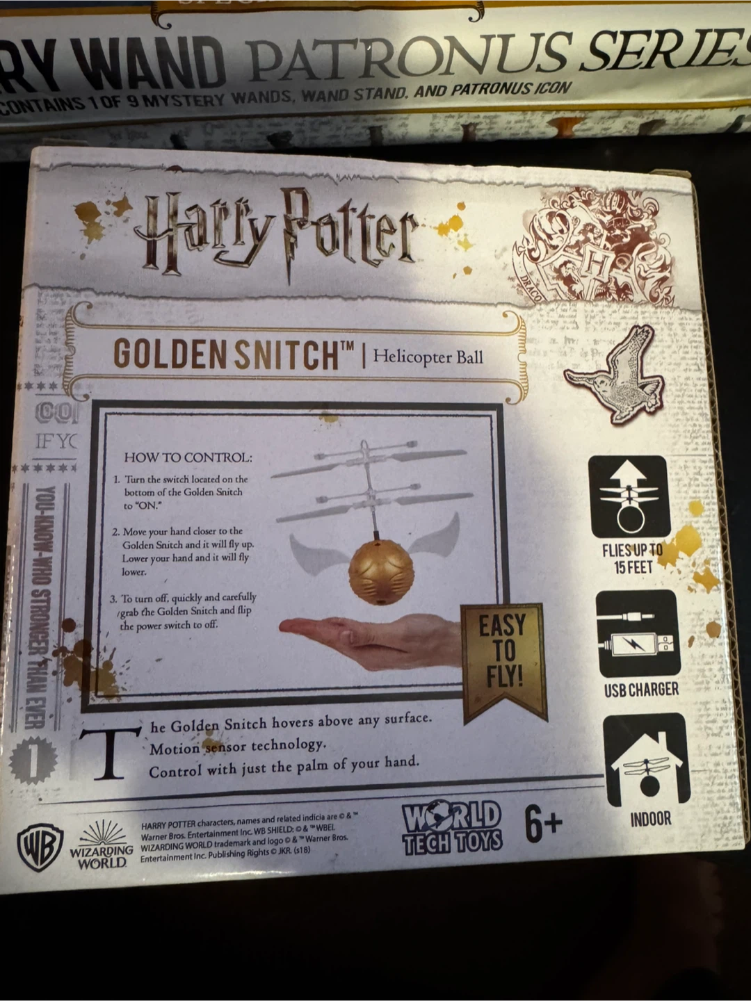 Harry Potter Golden Snitch Helicopter Ball - photo 2